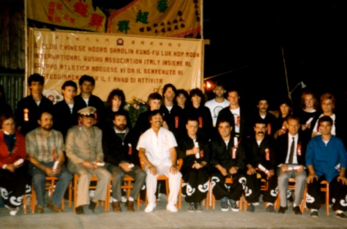 Chinese North Shaolin Luk Hop Moon International Wu Shu Association - Italy